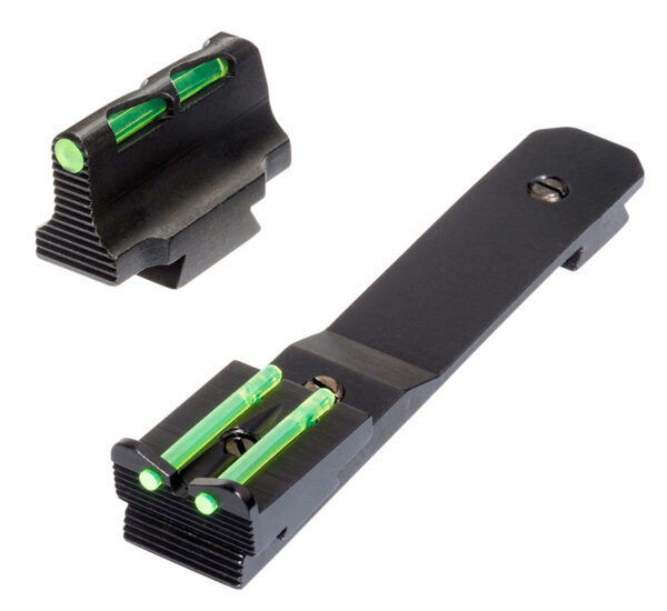 HiViz HHVS450 Henry Rifles Sight Set LiteWave Black Henry Rifle Interchangeable Front Interchangeable Rear — view 1