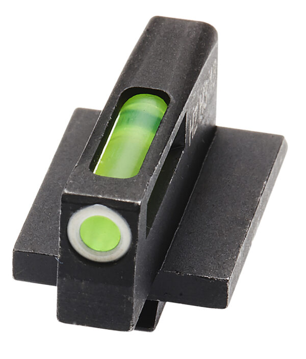 HiViz GPN301 LiteWave H3 Front Sight for Ruger GP100 Green Tritium White Outline Front Sight — view 1