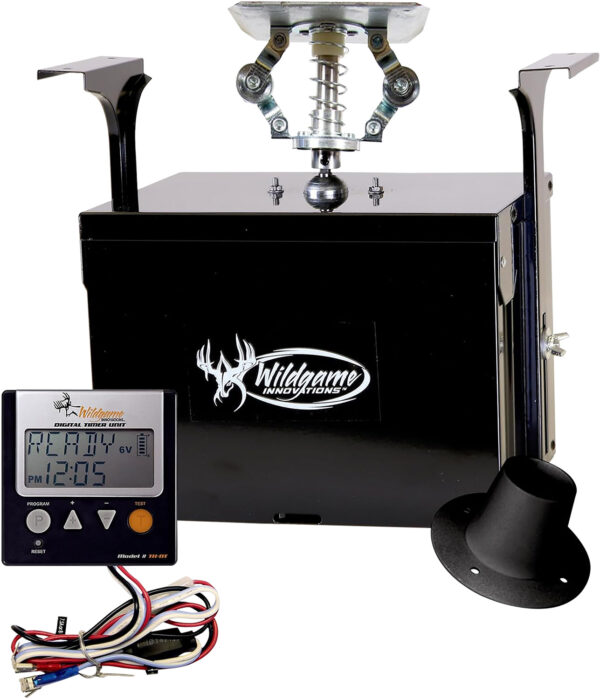 Wildgame Innovations WGIPU0030 Evolution Digital Feeder Kit 6 Programs 1-30 Seconds Duration Black — view 1