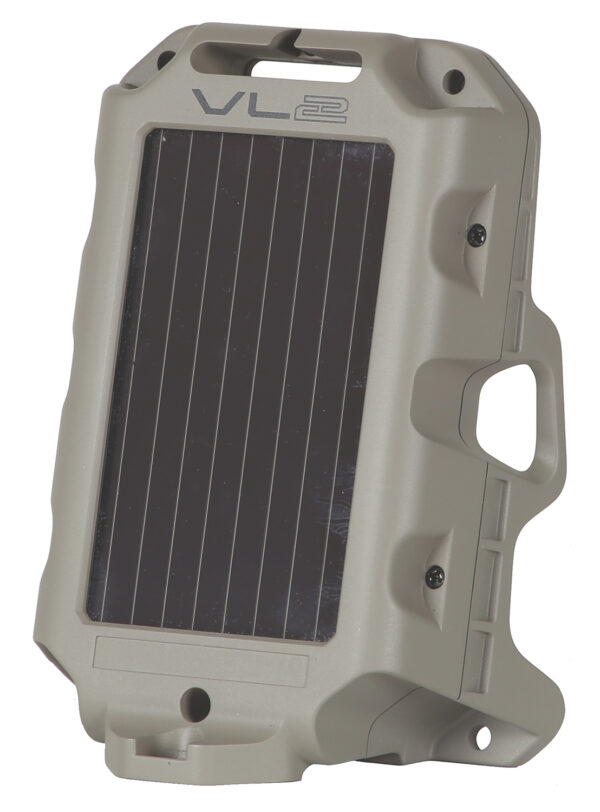 Wildgame Innovations WGILT0003 Moonshine Feeder Light Gray 100 yds Range Features PIR Motion Sensor — view 1