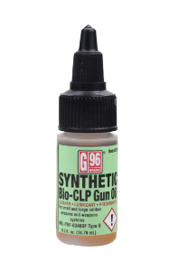 G-96 SYNTHETIC BIO-CLP GUN OIL 4 OZ. ( `12 PER CASE )