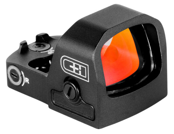 C&H Precision RDEDCRDMRRMSC EDC RMSC Black 1x 3 MOA Red Dot Multi Reticle Reticle RMSc Footprint Mount — view 1