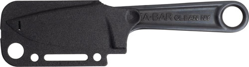 KA-BAR FORGED WRENCH KNIFE - 3" PLAIN EDGE BLACKOUT W/SHTH — view 1