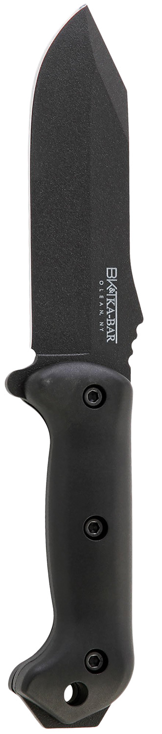 Ka-Bar BK10 Becker Crewman 5.50" Fixed Clip Point Plain Black 1095 Cro-Van Blade, Black Ultramid Handle, Includes Sheath — view 1