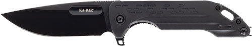 KA-BAR MARK 25 FOLDER 3.75" - BLACK LINER LOCK D2 — view 1
