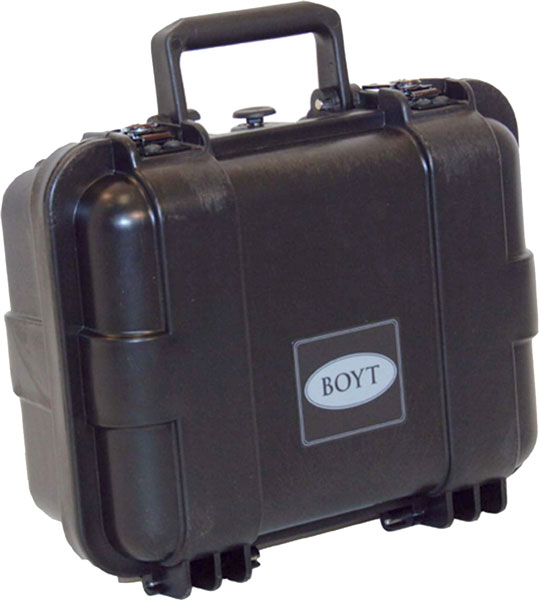 BOYT H11 SINGLE HANDGUN HARD - CASE 11" FOAM INTERIOR BLACK — view 1