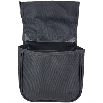 TEAM SERIES DIVIDED SHELL POUCH WITH BELT BLACK — view 1