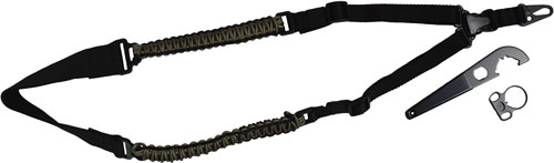 TOC TACTICAL PARACORD SLING - w/ ADAPTER & WRENCH SINGLE PT — view 1