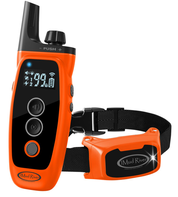 Boyt Harness 38107 MR 1000 Training Collar Dog Training Black/Orange w/ Remote — view 1