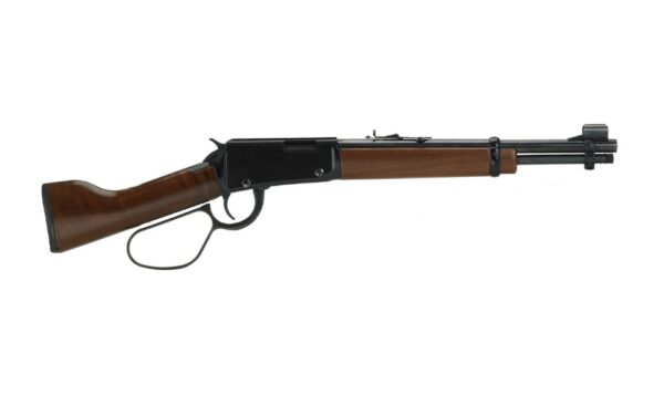 HENRY REPEATING ARMS MARES LEG 22LR BL/WD 12.875" # — view 1