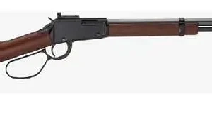 HENRY SMALL GAME LG LOOP LEVER ACTION RIFLE RIL 22 S/L/LR 20 IN OCT BBL BLUE/ WALNUT 16 RD