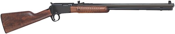 Henry H003T Small Game  Full Size 22 Long/22 LR/22 Short/16 LR/21 Short 20" Blued Octagon Barrel, Black Steel Receiver, American Walnut Wood — view 1