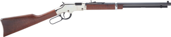 HENRY H4 GOLDENBOY SILVER - 22S/L/LR 20" OCTAGON WALNUT — view 1