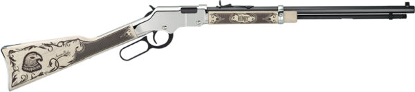 HENRY H4 SILVER AMERICAN EAGLE - 22S/L/LR 20" OCTAGON WALNUT — view 1