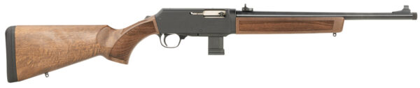 Henry H027H9 Homesteader  9mm Luger 10+1 16.37" Blued Steel Threaded Barrel, Black Anodized Drilled & Tapped Aluminum Receiver, American Walnut Fixed Wood Stock, 2-Piece Grip, Ambidextrous — view 1