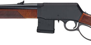 HENRY H23 LASR SUPREME 450BM - 18" THREADED BLUED WALNUT