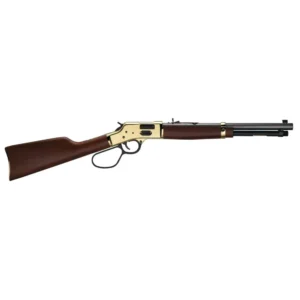 HENRY H6 BIG BOY LG LOOP BRASS CARBINE S GATE LEVER RIFLE RIL 357 MAG/38SPL 16.5 IN OCT BBL WOOD 7RD