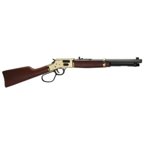 HENRY H6 BIG BOY LG LOOP BRASS CARBINE S GATE LEVER RIFLE RIL 357 MAG/38SPL 16.5 IN OCT BBL WOOD 7RD — view 2