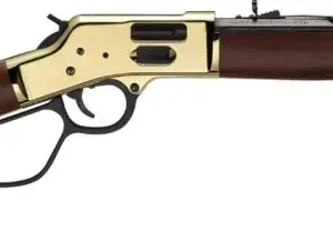 HENRY H6 BIG BOY LG LOOP BRASS CARBINE S GATE LEVER RIFLE RIL 357 MAG/38SPL 16.5 IN OCT BBL WOOD 7RD — view 3