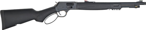 HENRY H12 X MODEL LEVER 44MAG - 17.4" TB BLUED BLACK SYN. — view 1