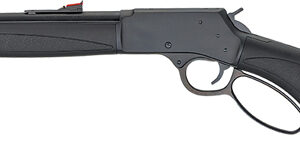 HENRY H12 X MODEL LEVER 44MAG - 17.4" TB BLUED BLACK SYN. — view 2
