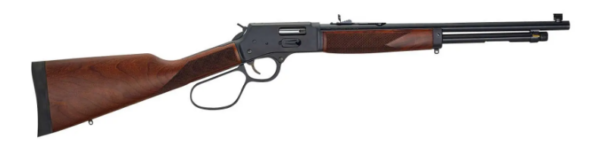 HENRY H12 CLASSIC B BOY STEEL S GATE LEVER CBINE RIL 357/38 SPL 16.5 IN BBL BLUE/WALNUT 7RD — view 1