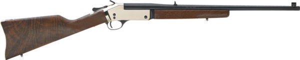 HENRY H15 SINGLE BARREL 45-70 - 22" BRASS RECEIVER WALNUT — view 1