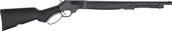 HENRY H18 X MODEL LEVER 410 - 19.8" TB BLUED BLACK SYNTHETIC — view 1