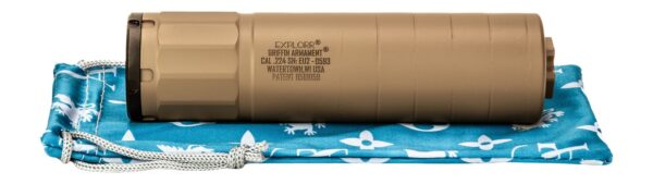 Griffin Armament GAEU2FDE-W Explorr 5.56mm 1.50" Flat Dark Earth Stainless Steel — view 1