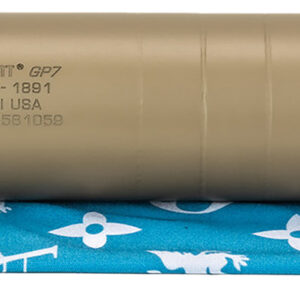 Griffin Armament GAGP7FDE-W GP7 Direct Thread Suppressor 7.62mm 1.50" FDE 17-4 PH Stainless Steel 5/8"x24