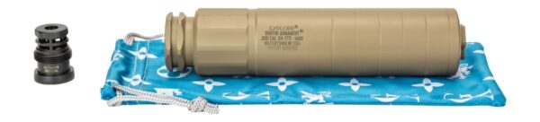 Griffin Armament GAET3FDE-W  Explorr 7.62mm 1.50" Flat Dark Earth Stainless Steel — view 1