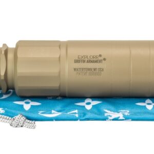 Griffin Armament GAET2FDE-W Explorr 5.56mm 1.50" Flat Dark Earth Stainless Steel