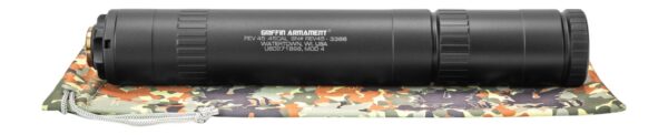 Griffin Armament GAREV45M4-W Revolution 45 Cal 1.375" Black Aluminum/Stainless Steel — view 1