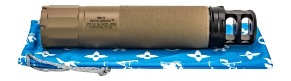 Griffin Armament GAPRC224FDEAM-W PRC 224 Cal Flat Dark Earth Aluminum/Stainless Steel — view 1