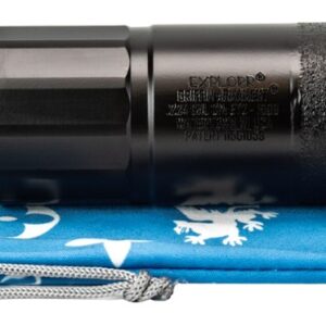 Griffin Armament GAET2AM-W Explorr 224 Cal Black Stainless Steel/Nickel 1/2"x28