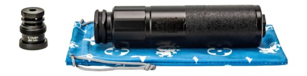 Griffin Armament GAET2AM-W Explorr 224 Cal Black Stainless Steel/Nickel 1/2"x28 — view 1