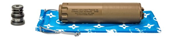 Griffin Armament GAREC5KFDEAM-W 5K RECCE 5.56mm 1.50" Flat Dark Earth Stainless Steel 1/2"x28 — view 1