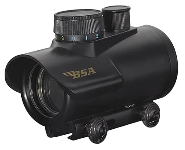 BSA HMRGBD30CP 30 MM Red, Green, Blue Dot  Matte Black 1 x 30 mm 5 MOA Dot — view 1