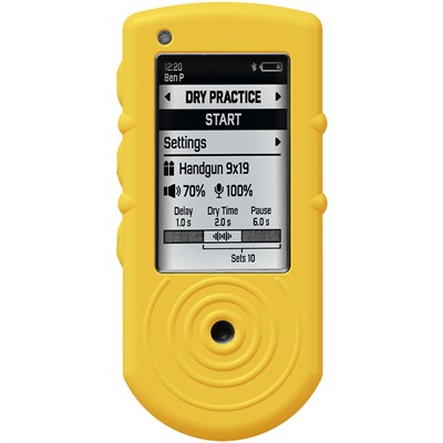 SILICON SLEEVE CASE FOR SG TIMER 2 YELLOW — view 1