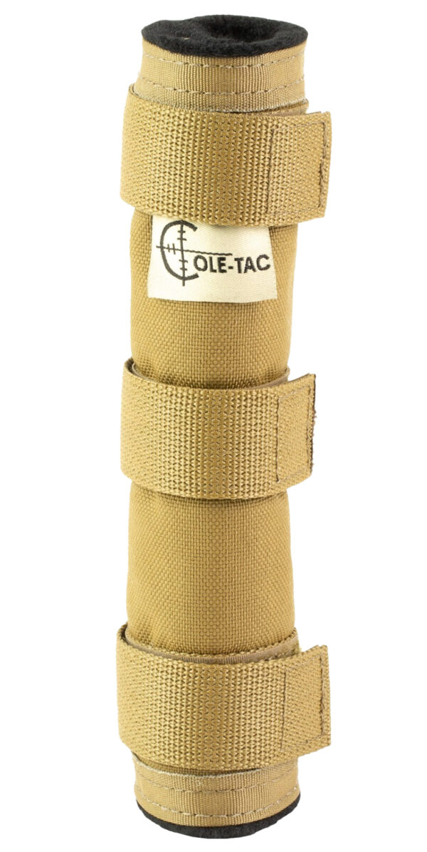 Cole-tac MP202 Metal Python Suppressor Cover Fits 7.50" Long Coyote Brown — view 1