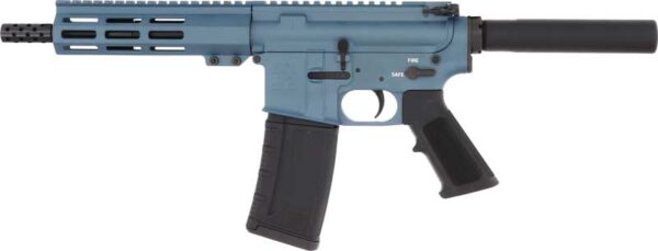 GLFA AR15 PISTOL 223 WYLDE - 7.5" STAINLESS BBL BLUE — view 1