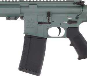 GLFA AR15 PISTOL 223 WYLDE - 7.5" NITRIDE BBL CHARCOAL GRN — view 2