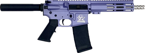 GLFA AR15 PISTOL 223 WYLDE - 7.5" STAINLESS BBL WILD ORCHID — view 1