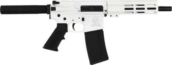 GLFA AR15 PISTOL 223 WYLDE - 7.5" NITRIDE BBL WHITE — view 1