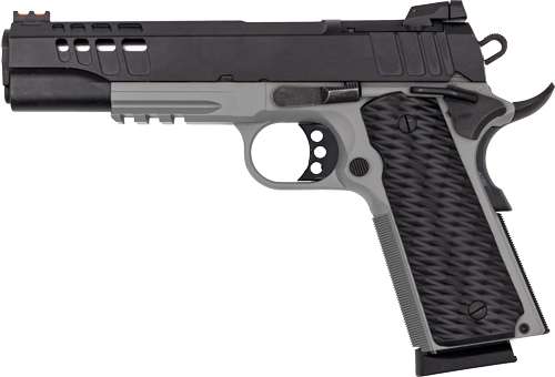 GREAT LAKES FIREARMS 1911 HGA 45ACP 5 IN BBL RMSC OPTIC CUT PORTED SLIDE BULL SHARK/SS — view 1
