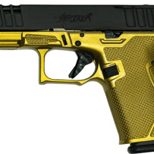 GLFA 19 STRIKER 9MM 4" 15 SHOT - BLACK SLIDE GALAXY GOLD FRAME — view 2
