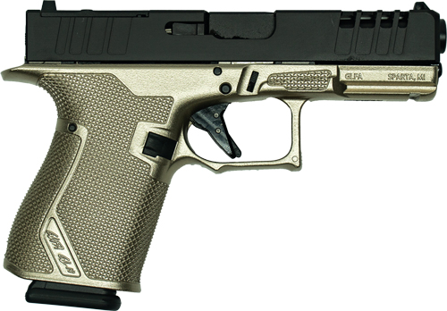 GLFA 19 STRIKER 9MM 4" 15 SHOT - BLACK SLIDE PLATINUM FRAME — view 1