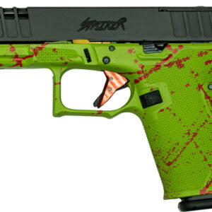 GLFA 19 STRIKER 9MM 4" 15 SHOT - BLK SLIDE SPLATER ZOMBIE FRAME — view 2