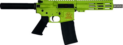 GLFA AR15 PISTOL 223 WYLDE - 7.5" S/S BBL ZOMBIE SPLATTER — view 1