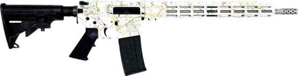 GLFA AR15 SPLATTER 223 WYLDE - 16" S/S BBL WHITE SPLATTER — view 1